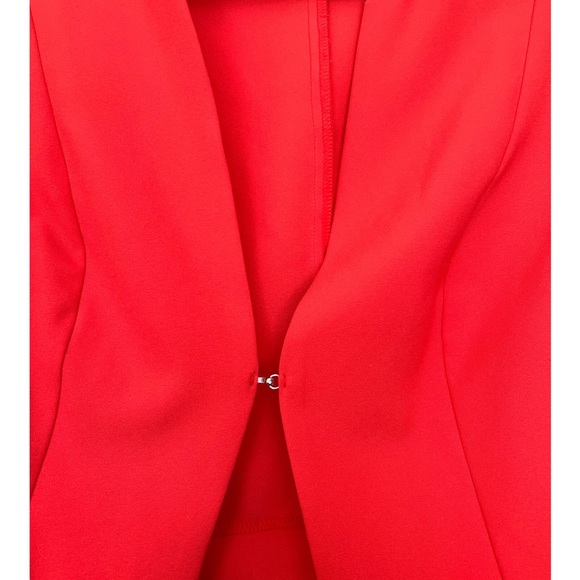 Jean Paul Berlin crop Blazer, size 10-orange - Picture 2 of 6
